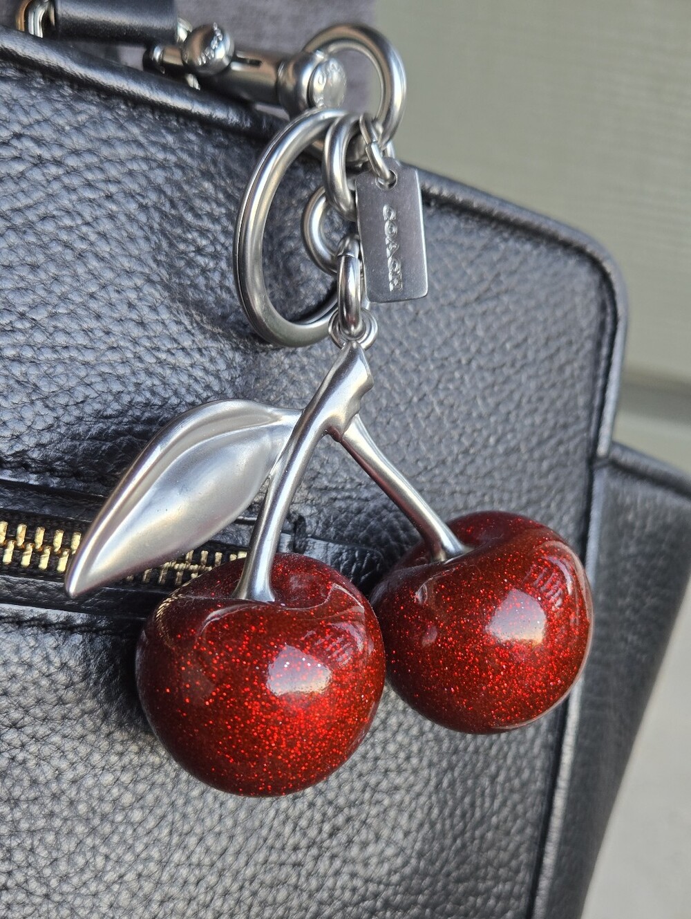 Cherry Bag Charm